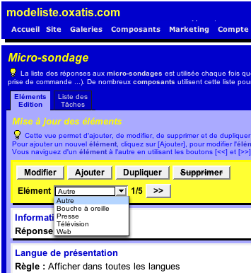 ebp web commerce: l'interface web